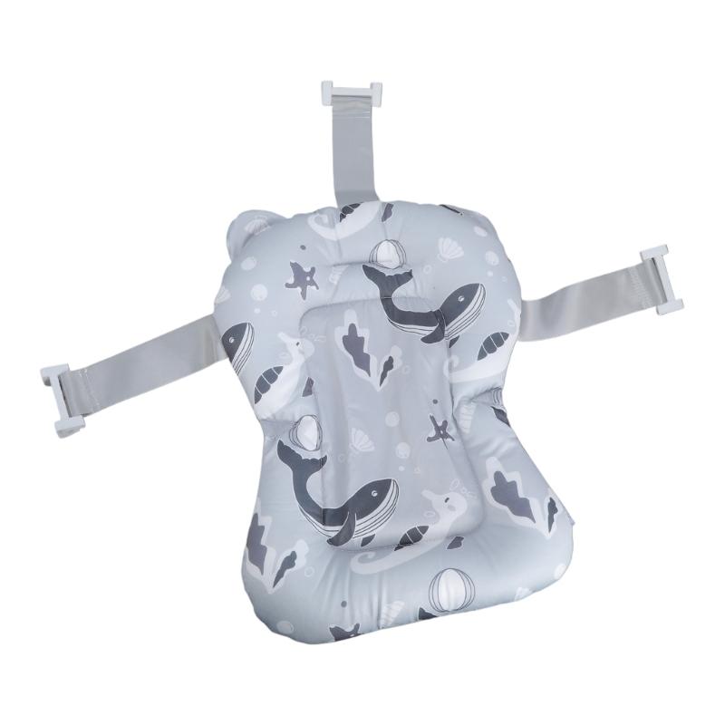 Infant Baby Bathing Pad Soft & Lightweight Newborns Bath Net Toddler Bath Rack Shower Accessories for Safe Bathing