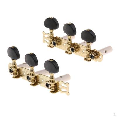 Chevilles de réglage d'instruments de guitare à 6 cordes 3r3l, 2 pièces, pièces de rechange pour têtes de machines