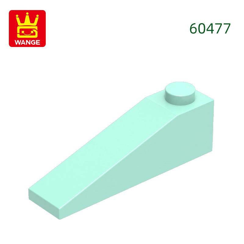 92Pcs/lot Slope 18°4x1 Roof Block Moc Hue Accessories Works With 60477 Brick DIY Children's Plaything Assembly Components