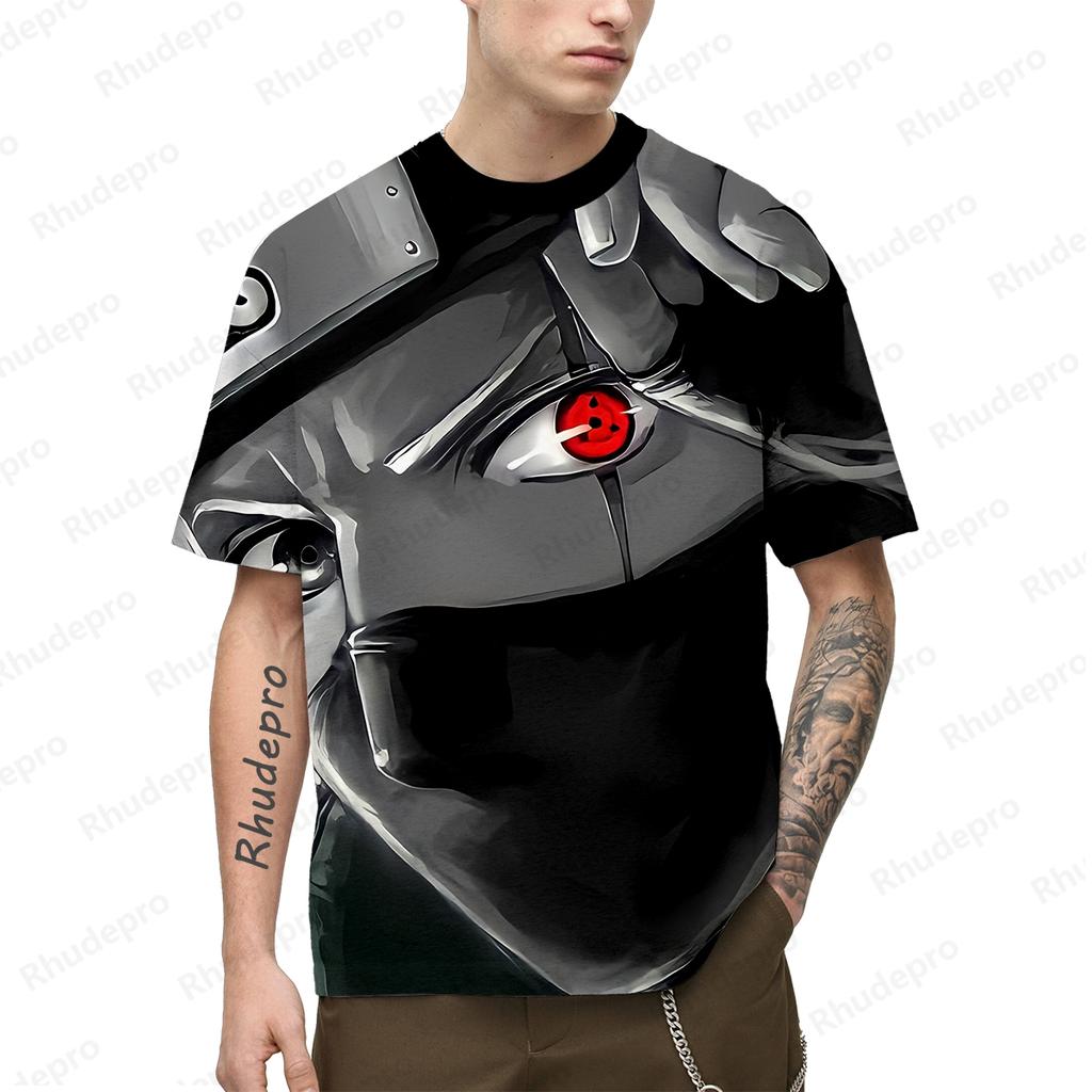 New Hot Kakashi Anime  Men's 3D Printing Cosplay T-shirt Women's And Children's Street T-shirts Unisex Large Top