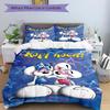 Rats Love Print 3Pcs Bedding Setduvet Cover With 2 Bedropillowcase Home Birthday Gift