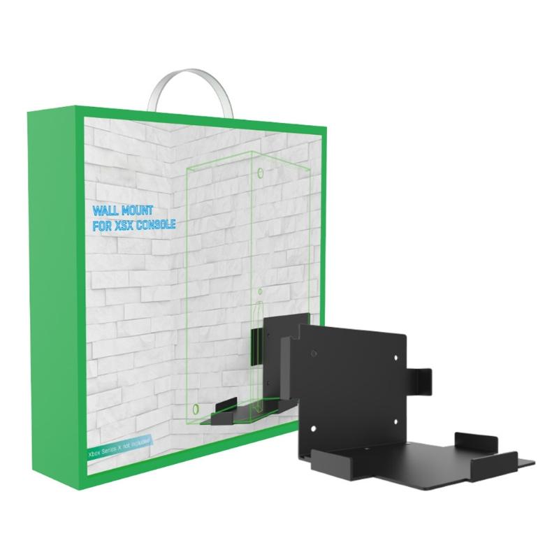Anti-Scratch Game Rack for Series X Console Wall Mount Includes Dry Wall Screws Anchors Wall Holder