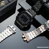 For G-SHOCK Casio Small Silver Block 3459 GMW-B5000 GM-B2100 Series Modified Stainless Steel Men's High Quality Watch Strap
