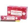 6x Dragon Blood Incense Sticks 15g Satya