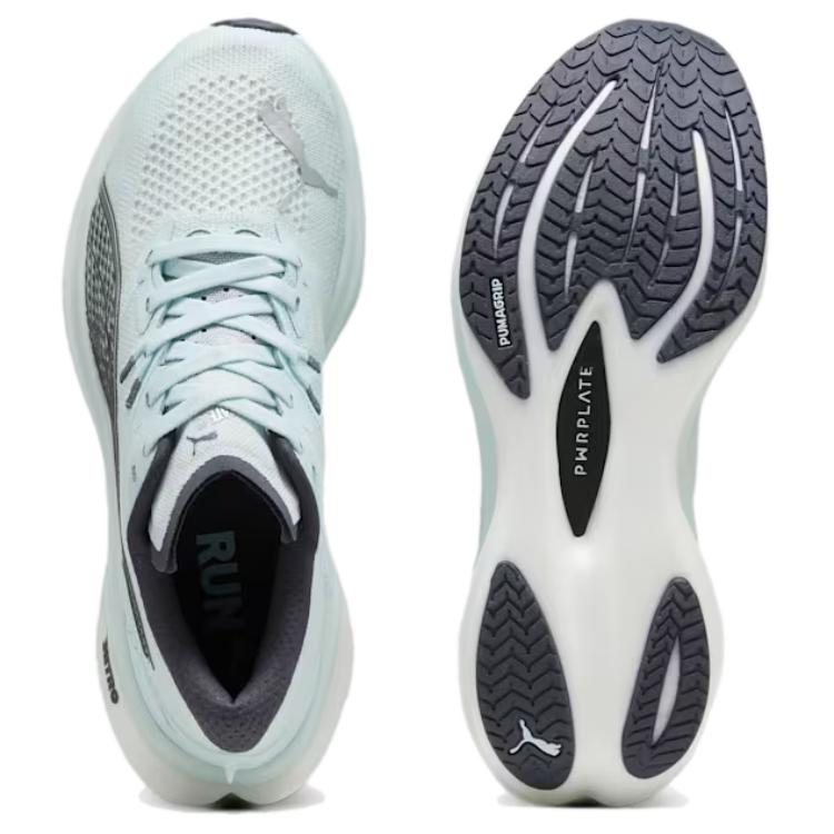 Puma Deviate Nitro 3 Nitro Blue Galactic Grey Women Sneakers 309708-06