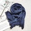 Large Size Cotton Linen Men Winter Scarf Warm Fashion Men'S Scarves Neckerchief Soft Long Tassel Shawl Male Pashmina Bufandas