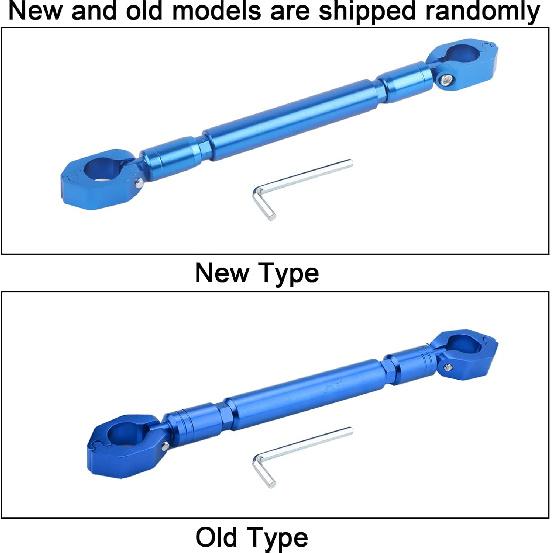 Motorcycle Cross Bar, 7/8” 22mm Aluminum Alloy Motorbike Balance Handlebar Brace Crossbar Universal Handle Accessory for Motocross Dirt Bike ATV