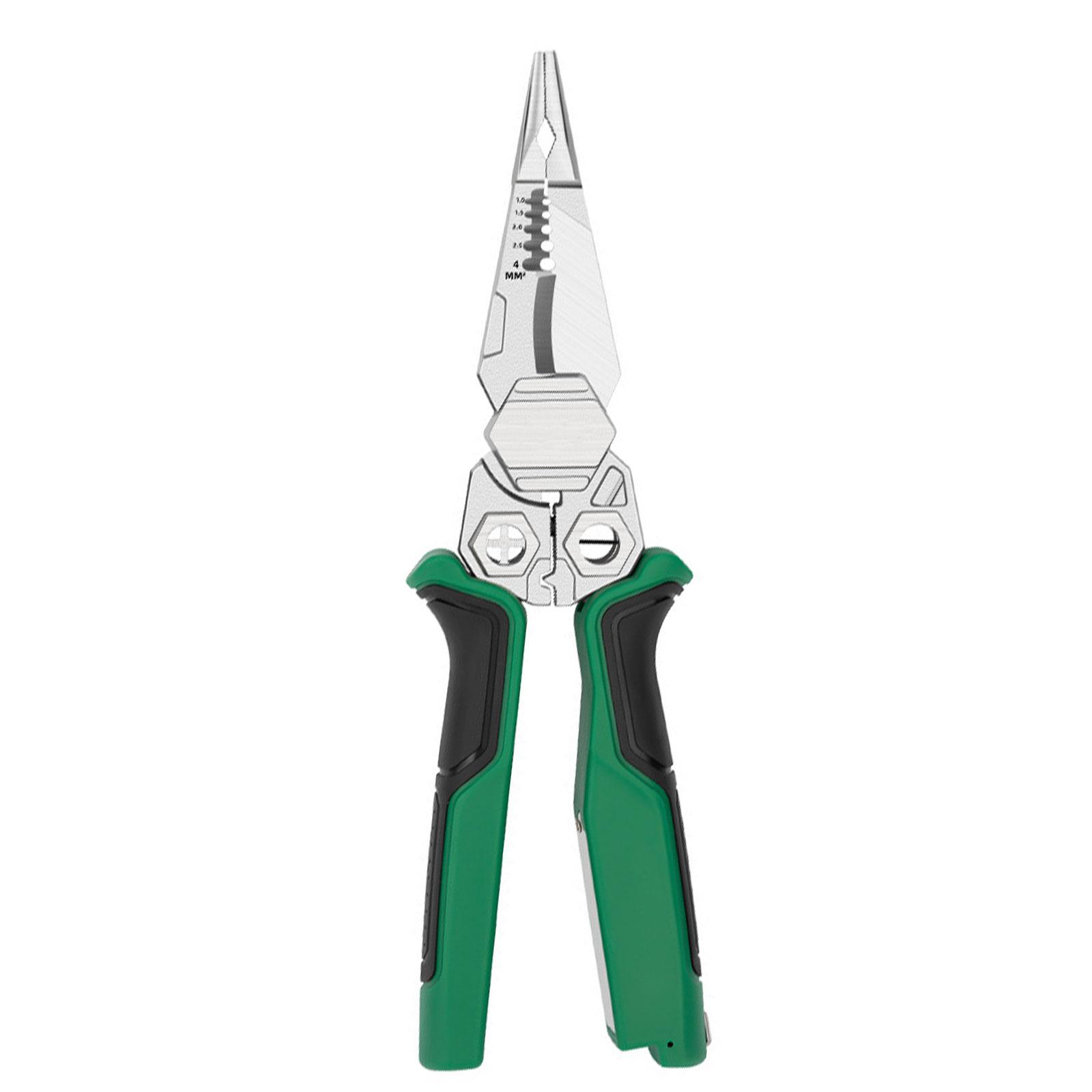 Comprehensive Electrician Pliers With Wire Stripper Voltages Detectors And Sturdy Cutting Blade Electrical Wire Stripper 1