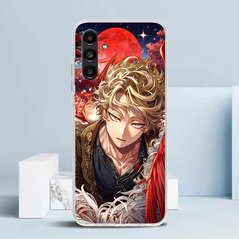 Hawks MHA My Hero A-Academy Cover for Samsung Galaxy A17 A37 A57 A16 A26 A36 A56 A15 A14 A55 Phone Case A13 A53 A25 A35 A24 A34