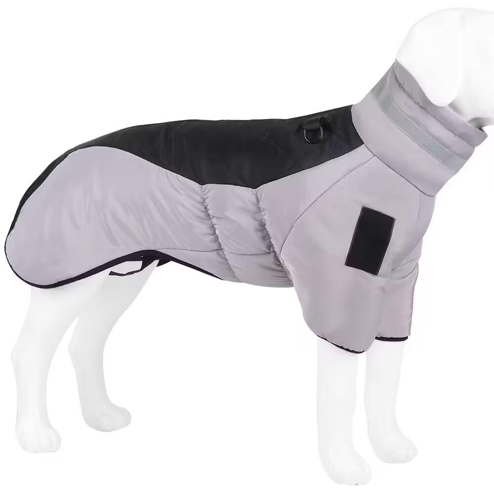 Winter Pet Clothes Reflective Warm Large Dog Cotton Clothes Two Legs Dog Clothes Thickened Dog Clothes