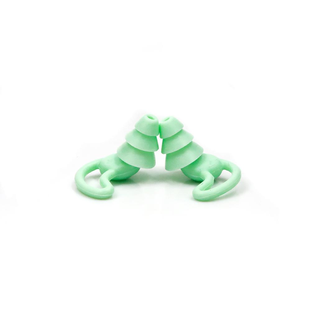 Safety Swip Wing Design Ear Plugs Triple Physical Noise Reduction Skin-friendly Silicone GEL Sleeping Earplug for Swimming