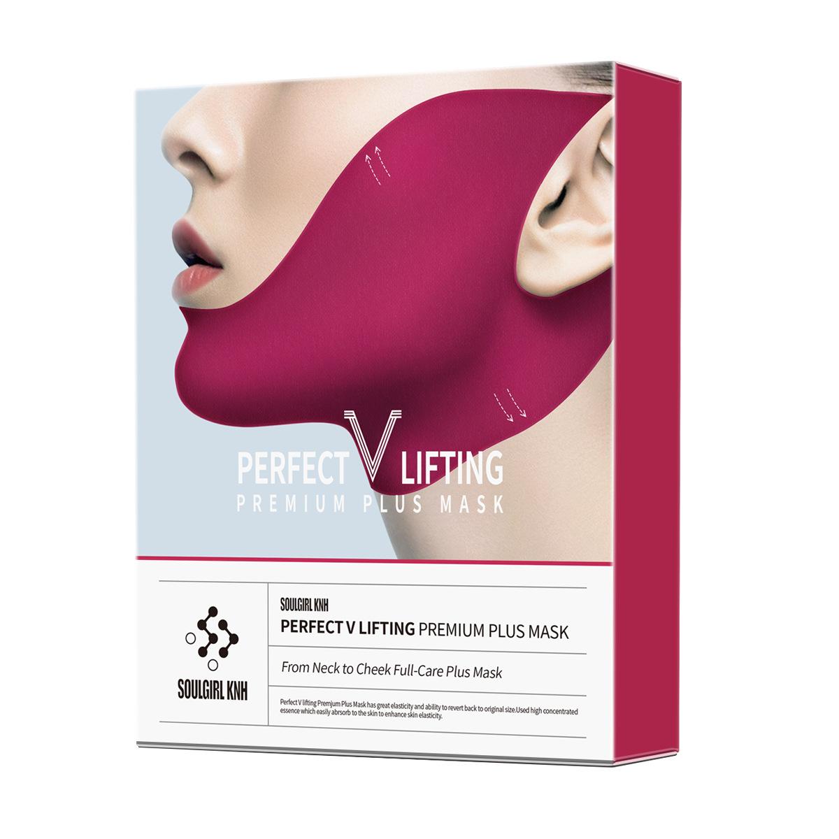 

V-образная маска-бандаж для лифтинга и румян, увлажняющая, увлажняющая, для уменьшения тонких линий, подтягивающая 25g*5P