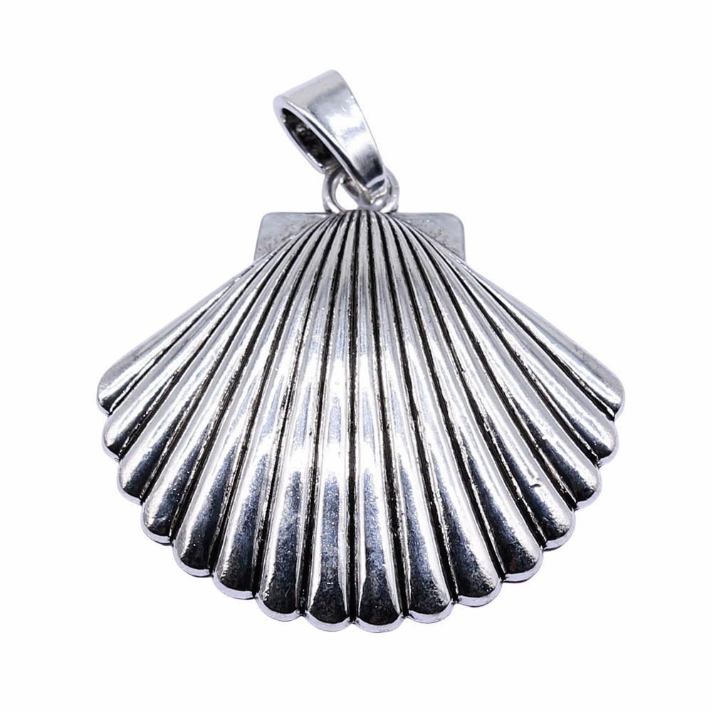 Shell Charms Multi Color Alloy Pendants For Beach Themed DIY Jewelry Accessories