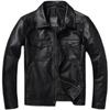 Lässige Herren-Lederjacke aus echtem Rindsleder, schmal geschnitten, schwarze Lederjacken, Herrenmäntel, Herren-Lederjacke, Frühling und Herbst
