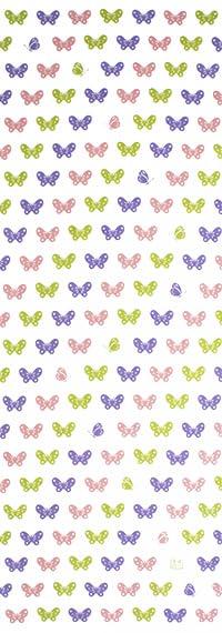 

Somenoanbo Hand Towel Authentic Made in 35cm x 100cm Fluffy Butterfly, Pink Dyed, 100% Cotton, Tokuoka, Japan, розовый