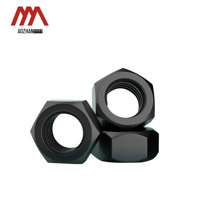 Carbon Steel Grade 10 Blackened Hex Nut