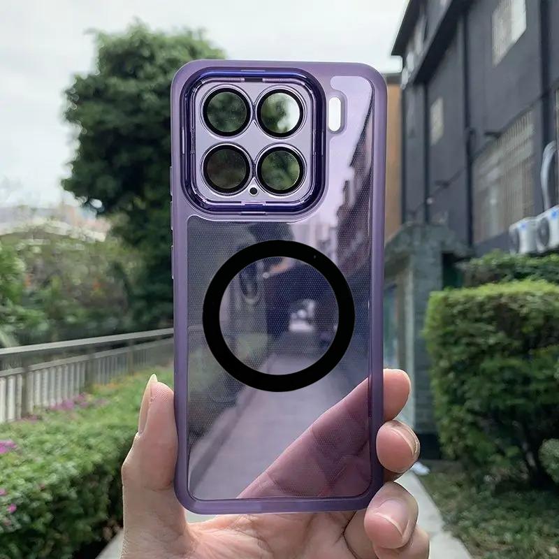 

Simple Silicone Transparent Matte Case For Xiaomi 15T Pro 14T/13T Xiaomi 17 5G Wireless Charging Shockproof Lens Protect Cover For Xiaomi 17