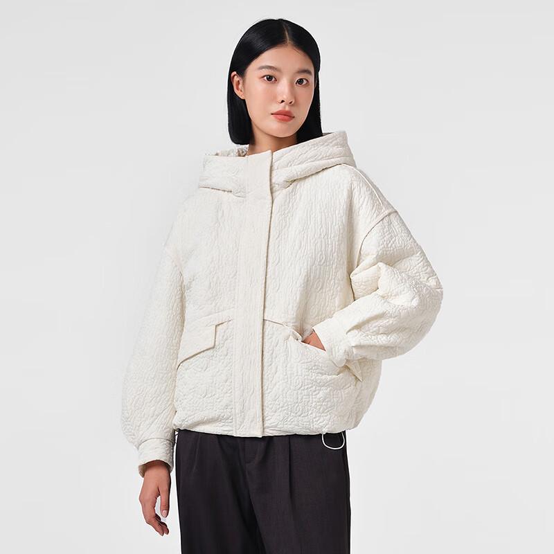 Tanboer Women's Lightweight Hooded Goose Down Oversized Jacket TB233328