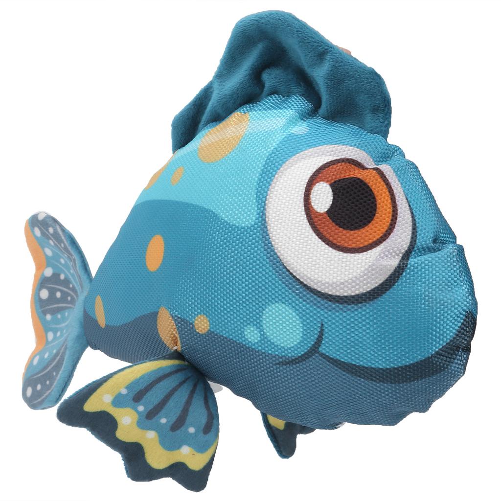 Fish Toy Moving Blue Goldfish Toy Perfect for Biting Chewing and Kicking for Indoor Cats