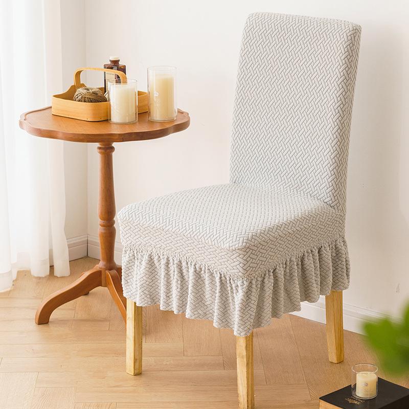 Jacquard Stretch Stuhlhussen für alle Jahreszeiten