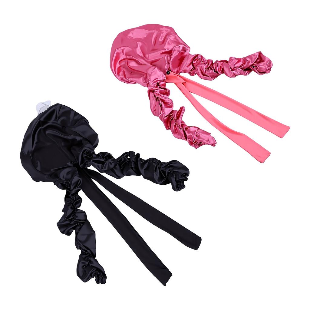 Double Layer Satin Bonnet 33-43in XL Bonnet for Braids Hair Dreadlocks Women Sleep