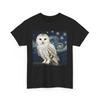 Van Gogh Inspirierte Wirbel T-Shirt | SCHNEEULE STERNE NACHT T-SHIRT