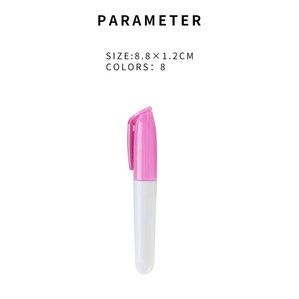 8 Colors Smoothly Writing Multifunction Signatures Marker Pen Blackboard Low Odor Office School Stationery