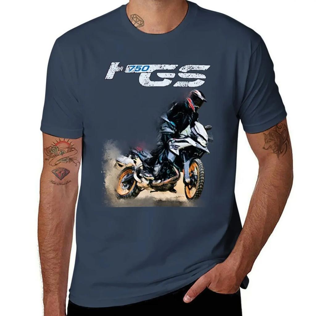 F 750 GS Premium Adventure Big Trail Μπλουζάκι για αγόρια με στάμπα ζώων γρήγορου στεγνώματος καλοκαιρινό τοπ μπλουζάκια ανδρικά με στάμπα hip hop