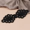 1 Pairs Handmade Chinese Frog Closure Buttons Knot Cheongsam Button Large Gold Wire Button Exquisite Bowknot Dress