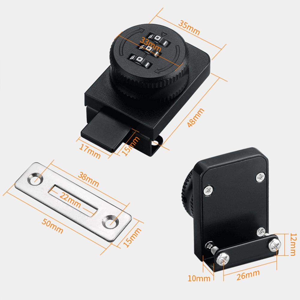 Easy Installation Password Lock Sliding Glass Door Lock