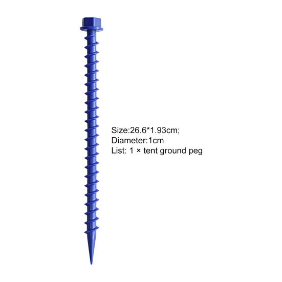 Zelthering, starke Haltekraft, stabiler Biegewiderstand, Sicherheitsfadenstil, fest montiertes Zeltdach, verschiedene Verwendungszwecke, robuster Campingzelthering