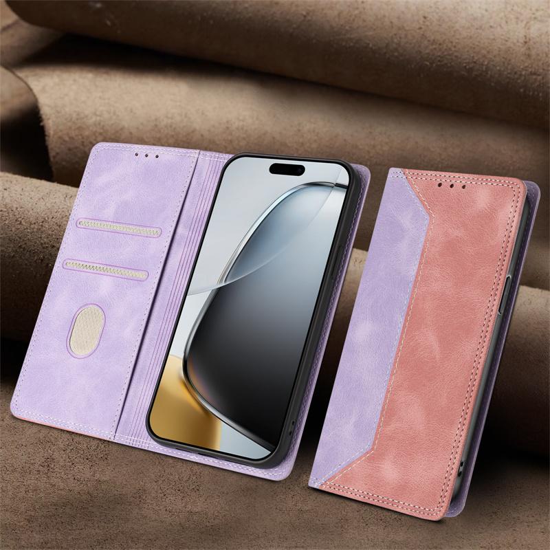 Fashion Magnetic Flip PU Leather Phone Case For Samsung Galaxy S26 Plus S25 Edge S24 FE S23 S22 S21 S20 Ultra S10 Wallet Card Holder Pocket Back Cover