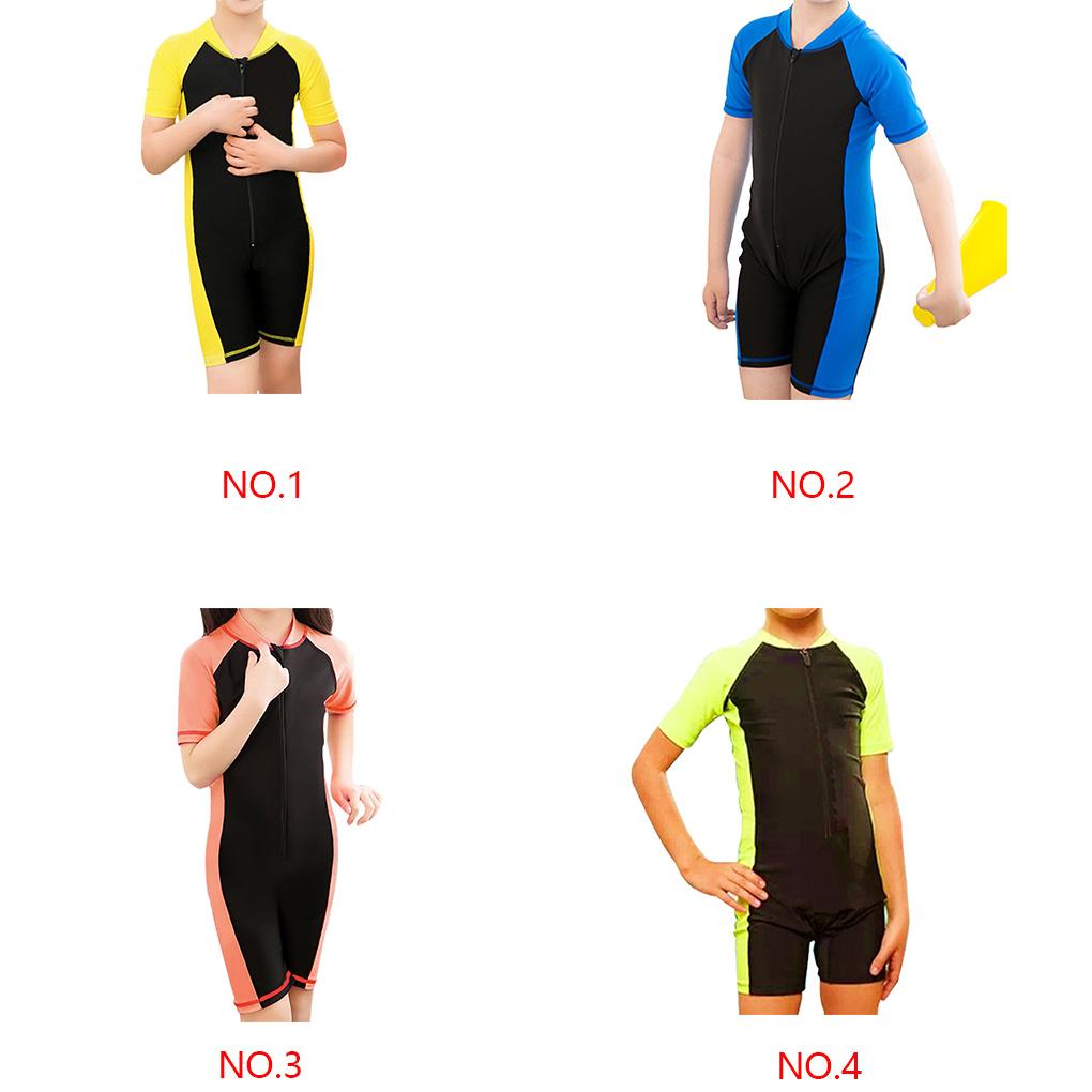 Kids Swimwear Summer Boys Girl Swimming Sunproof Beachwear Baby Bathing Suit