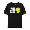 Pickleball Just One More Game Plain Shirt T Shirts For Unisex Vintage T Shirts High Quality Unisexs Tshirt Aesthetic