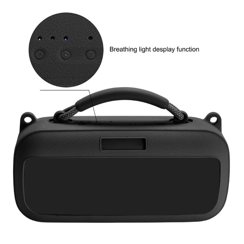 Portable Silicone Cover With Carrying Straps Protective Skin for Speakers, Water Resistant