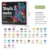 6553 Double-Ended Metal Markers for DIY, Journals, Greeting Cards, and Art Projects.