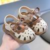Baby Girl Sandals Summer Girls Plastic Urine-Proof Soft Sole Non-Slip Toddler Infant Sandals