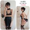 Sexy lingerie sexy temptation high split bed passion free perspective lace cheongsam woman