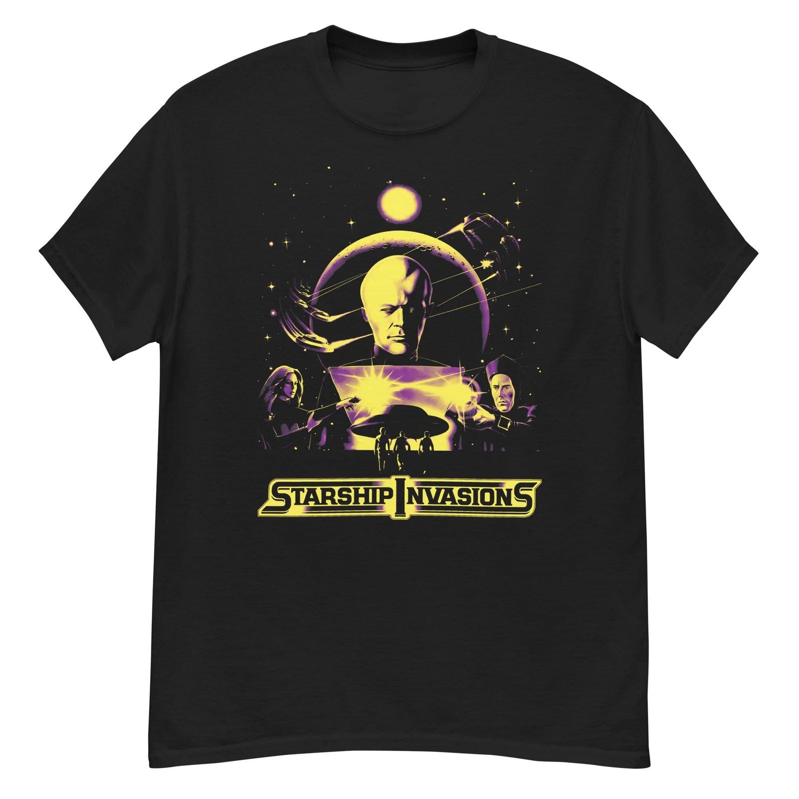 Starship Invasions cult sci-fi film fan art t-shirt S