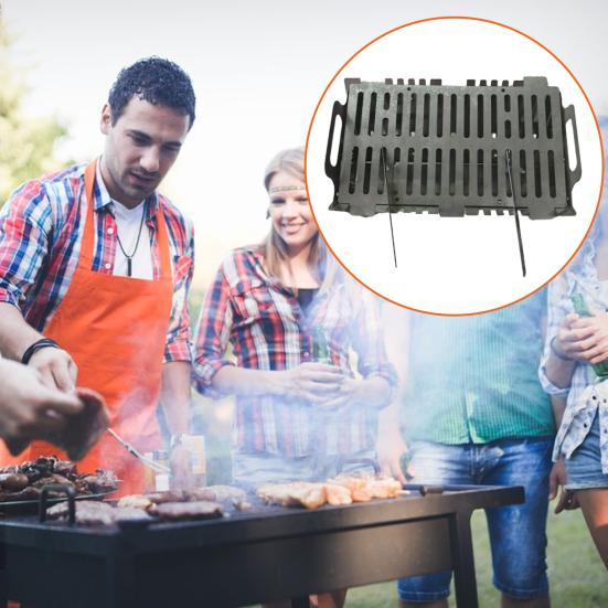 Slot Grill Collapsible BBQ Grill Tool-Free Setup Portable Camping Grills