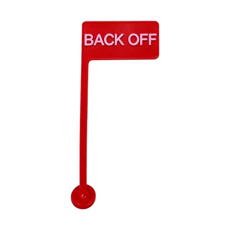 Monitor Status Flag,Desk Sign Flag Desk Work Status Sign in Plastic with Joining Parts and Raised Desk Message Display for Home Office Desks