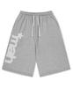 MAHAGRID Bermuda Mah Applique Sweatshort Gray(Mg2Fmmpa06A)