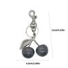 Beautiful Cherry Accessory Fashionable Keychain Key Ornament Cherry Keyrings Suitable for Parties and Casual Outfits