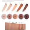 Professional 5 Color Concealer Palette for Dark Circles Wrinkles Natural Coverage Creamy Texture Universal Skin