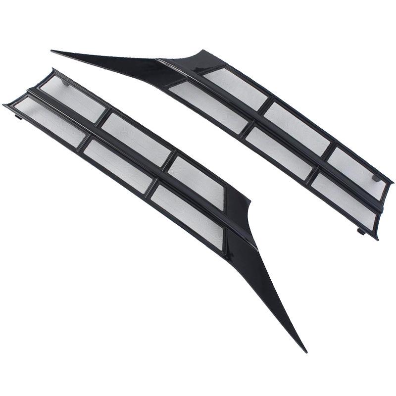 Front Windshield Insect Screen for 2023 Denza D9 EV/DMi, Decorative ABS with Bright Finish