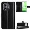 Wallet Case for 600 Lite 5G - Leather/PU, Black, With Lanyard