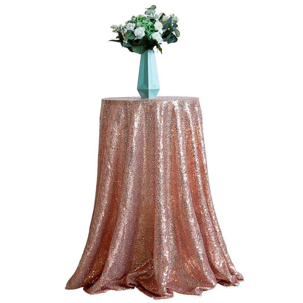 Amazon 3Mm Full Version Sequined Table Cloth Flash Wedding Local Tyrant Gold Tablecloth Round Table Flag Home Textile