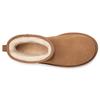UGG Classic Mini Chains Sheepskin Warm Durable Shock Absorbing Non-Slip Short Snow Boots Women Boots Brown 1123668-CHE