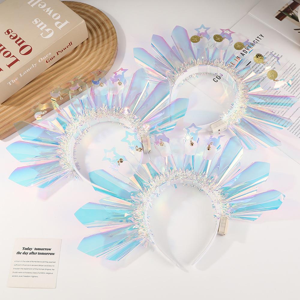 Children's Christmas Sparkle Headband: Festive Stage Prop