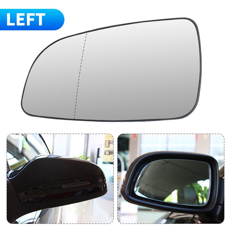 Left Right Door Side Rear View Heated Wing Mirror Glass With Backing Plate For Vauxhall Astra H 2004 2005 2006 2007 2008 2009